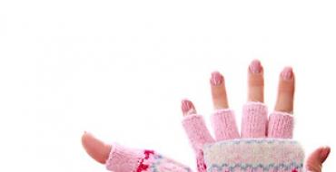 Как связать женские, мужские и детские перчатки спицами?